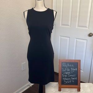 🖤Alythea - Little Black dress strappy low back, small, stretchy- so cute 🥰